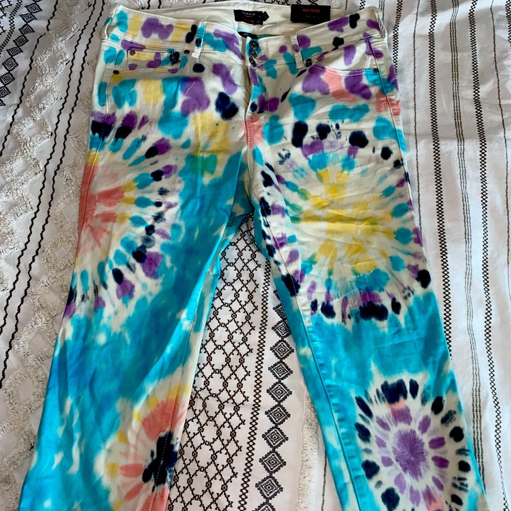 Torrid Crop Tie-dye Jeggings